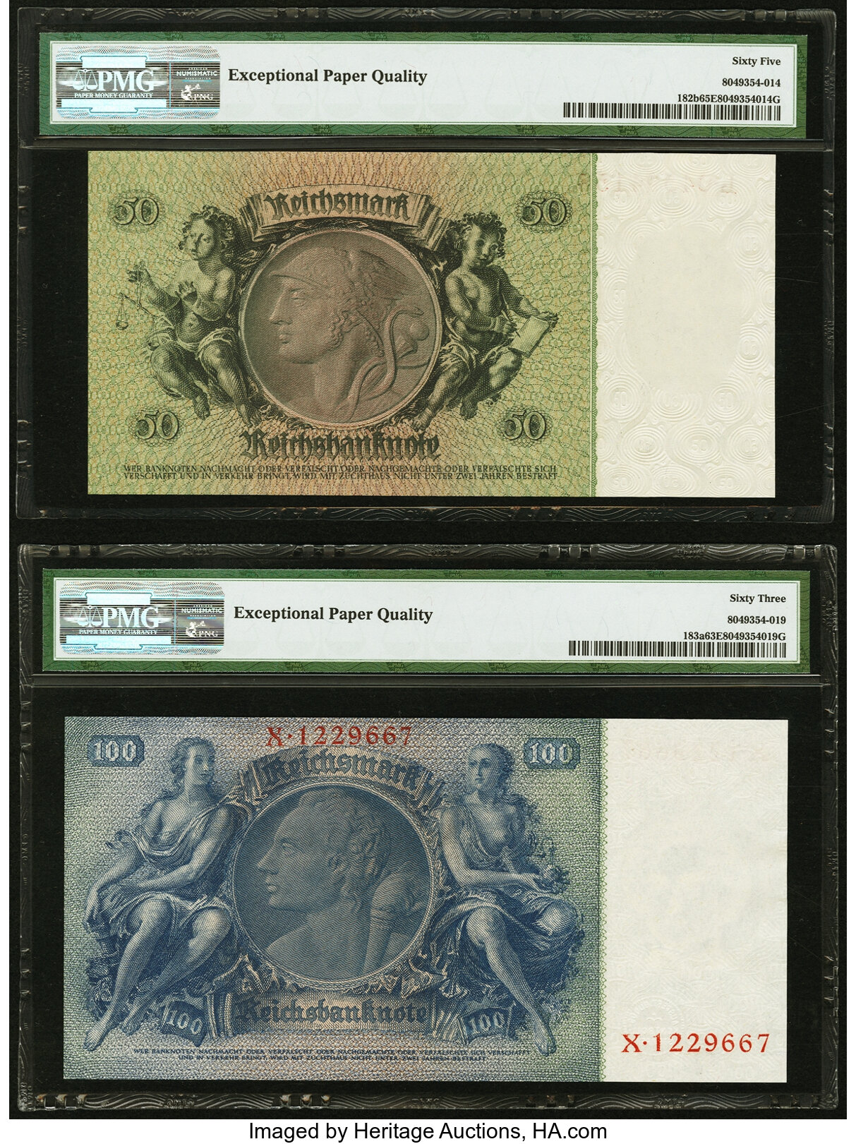 image for: Germany  50 reichsmark (B320c)