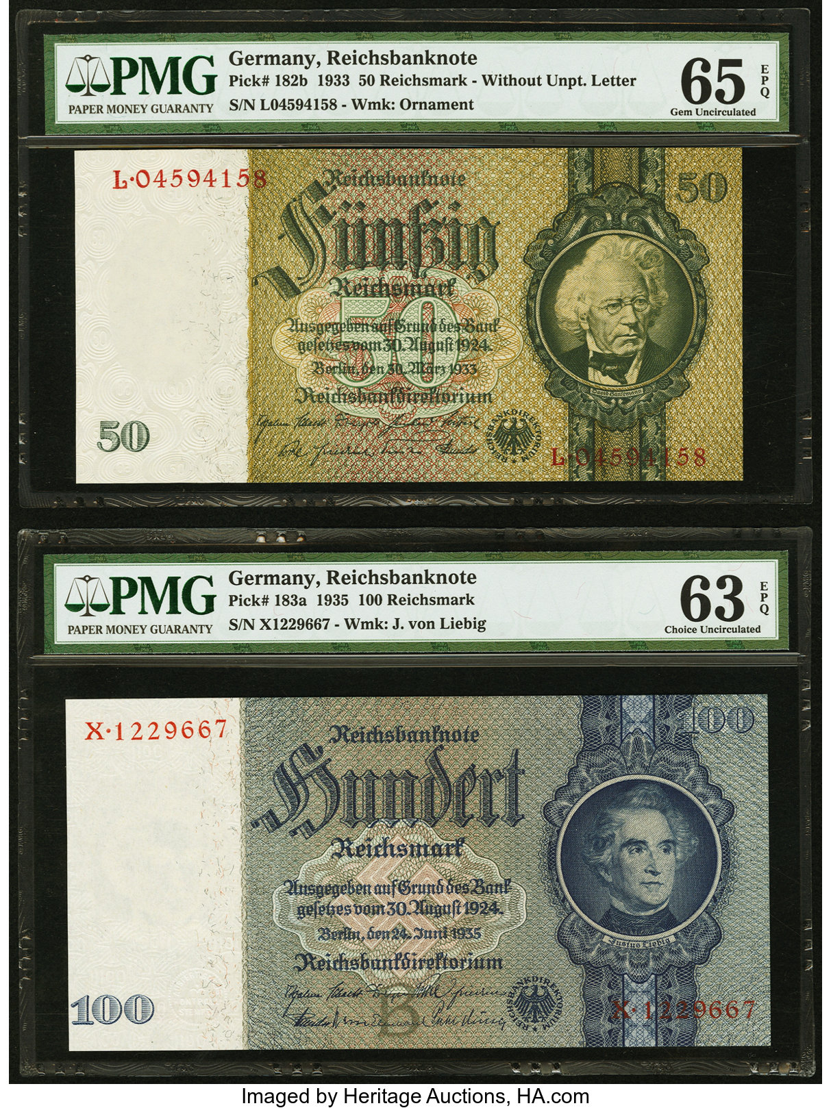 image for: Germany  50 reichsmark (B320a5s)