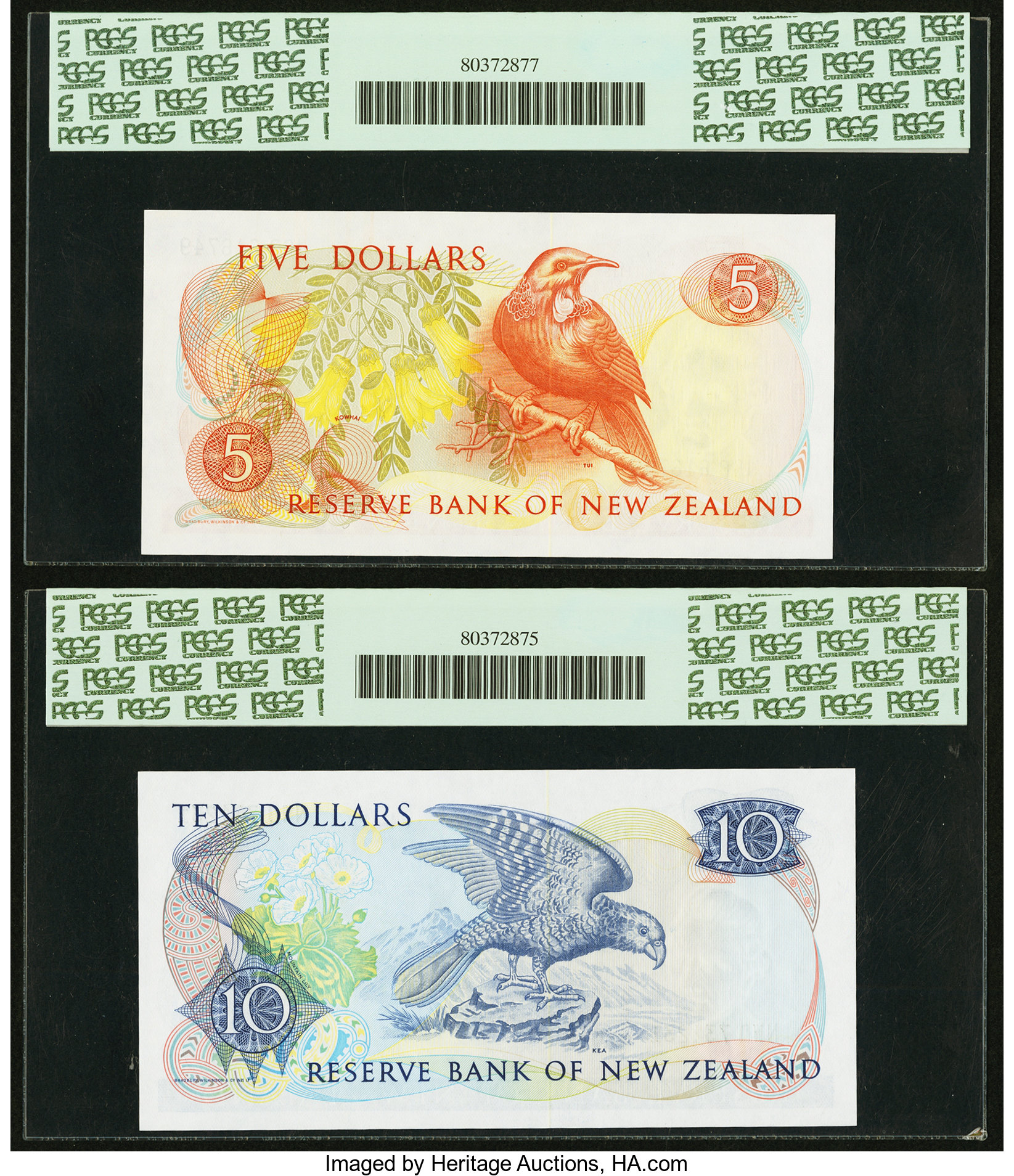 image for: New Zealand  5 dollars (B118as)