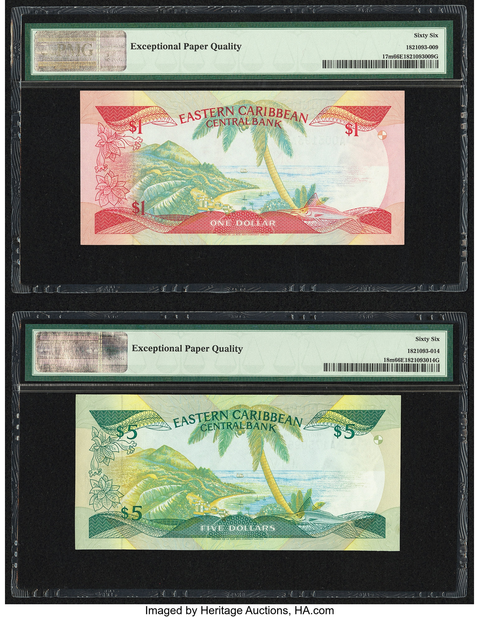 image for: East Caribbean States  1 dollar (B201u)