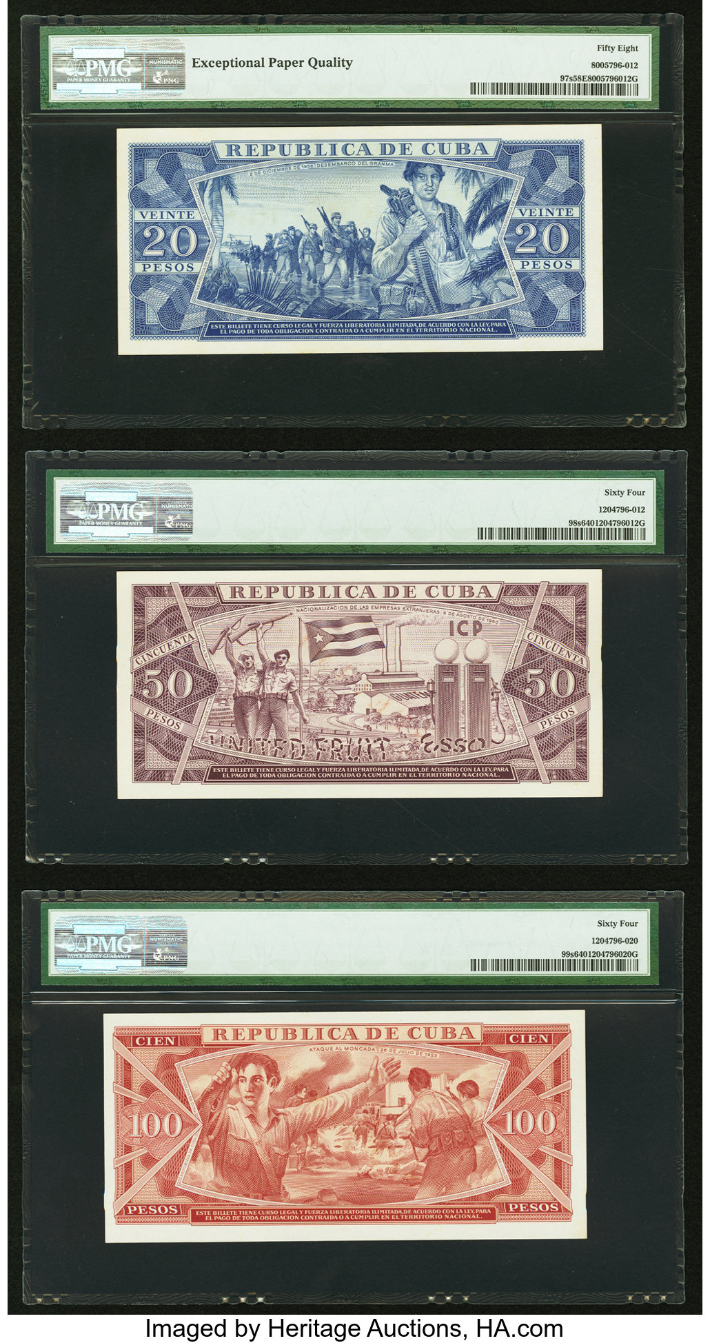 image for: Cuba  100 pesos (B822as2)