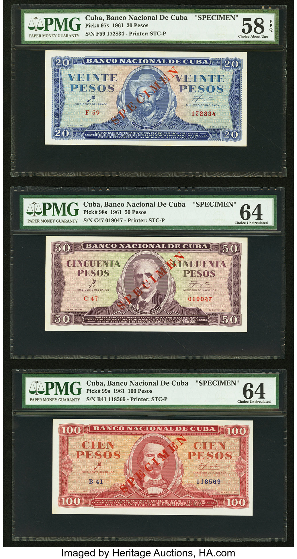 image for: Cuba  100 pesos (B822as2)