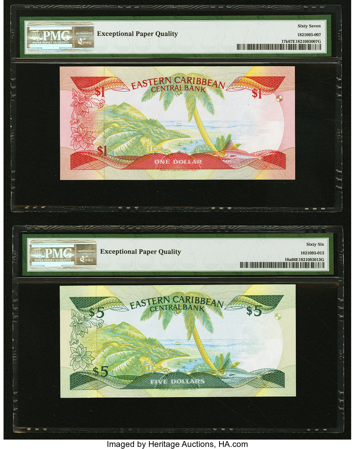 image for: East Caribbean States  1 dollar (B201g)