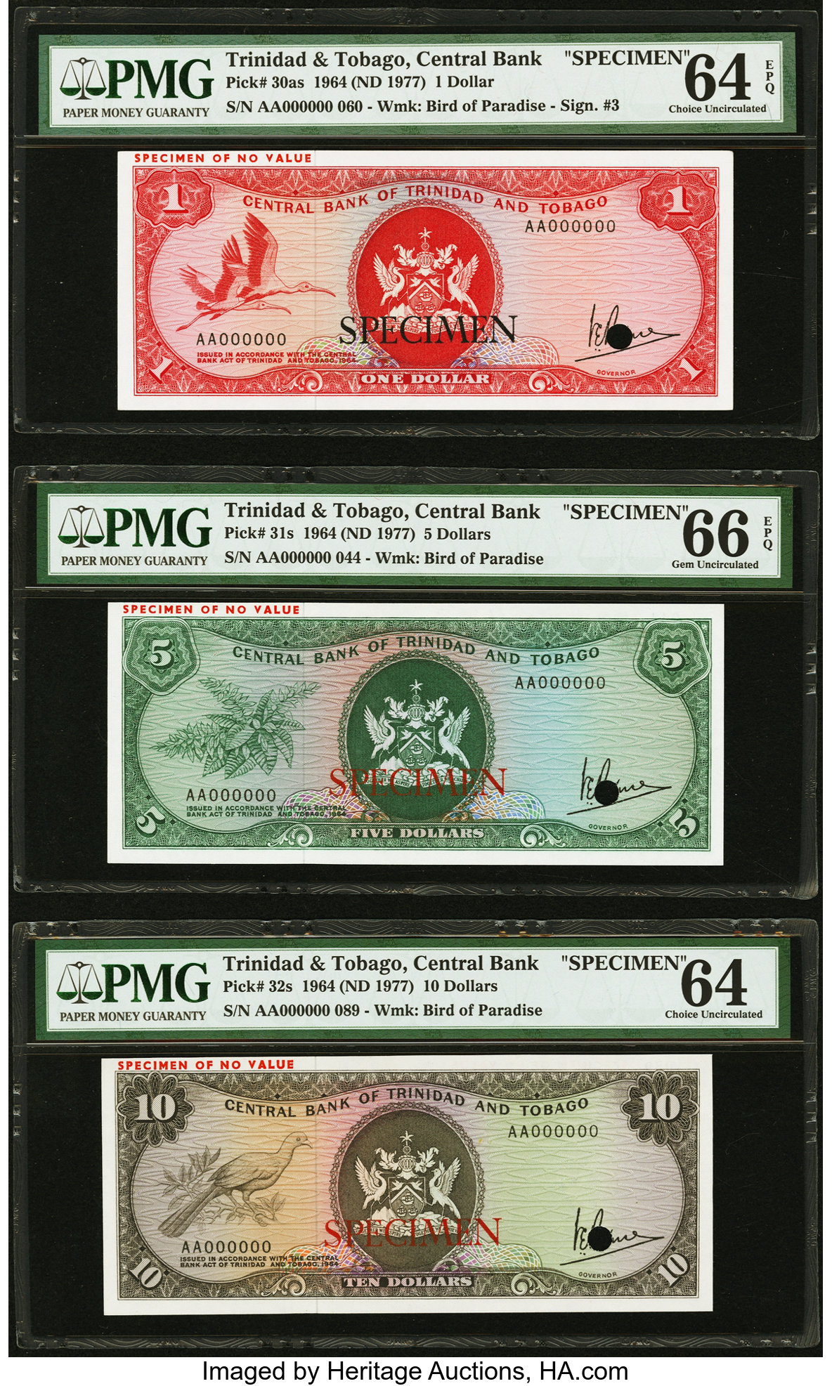 image for: Trinidad and Tobago  50 dollars (B209b)