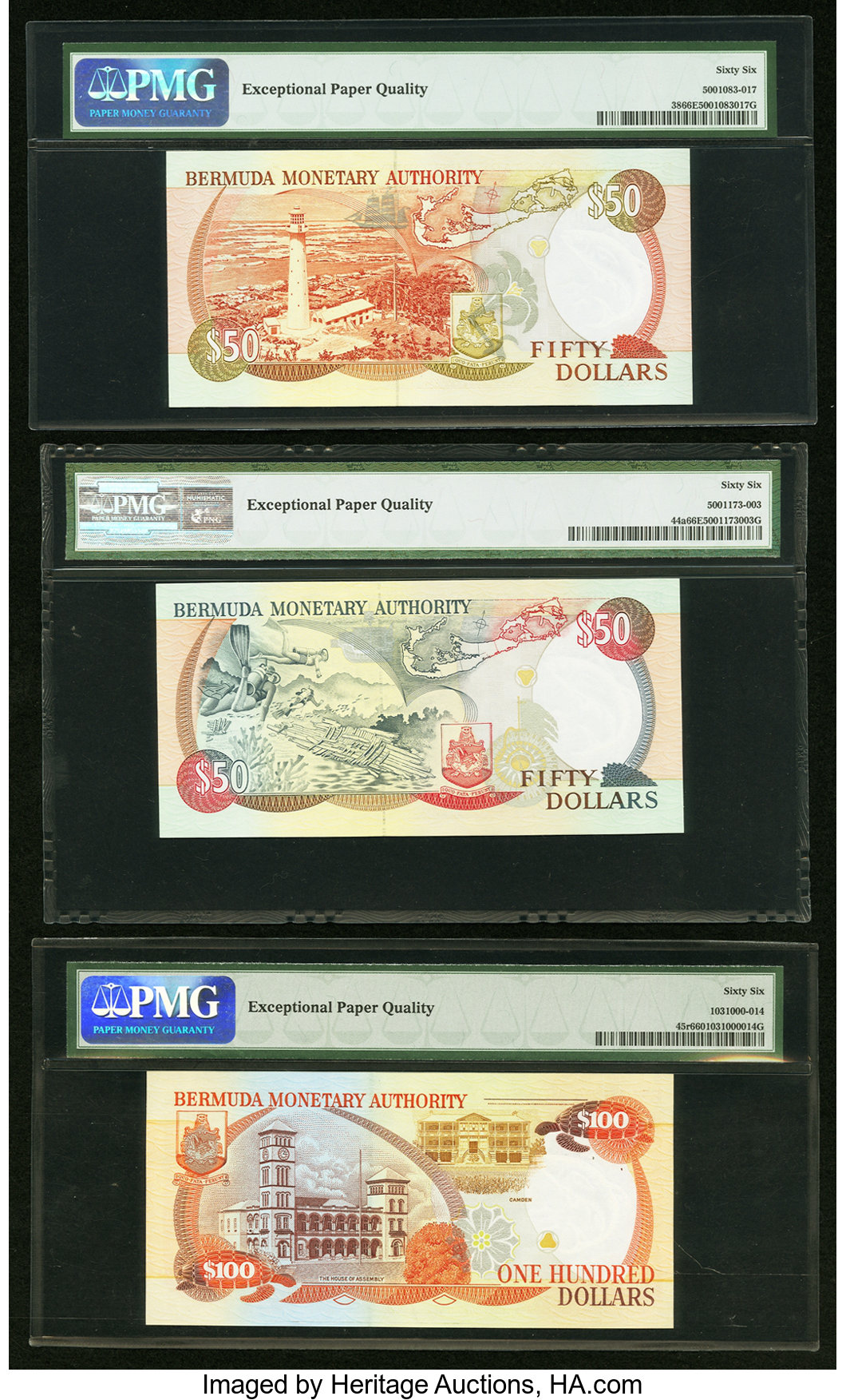 image for: Bermuda  100 dollars (B221as)
