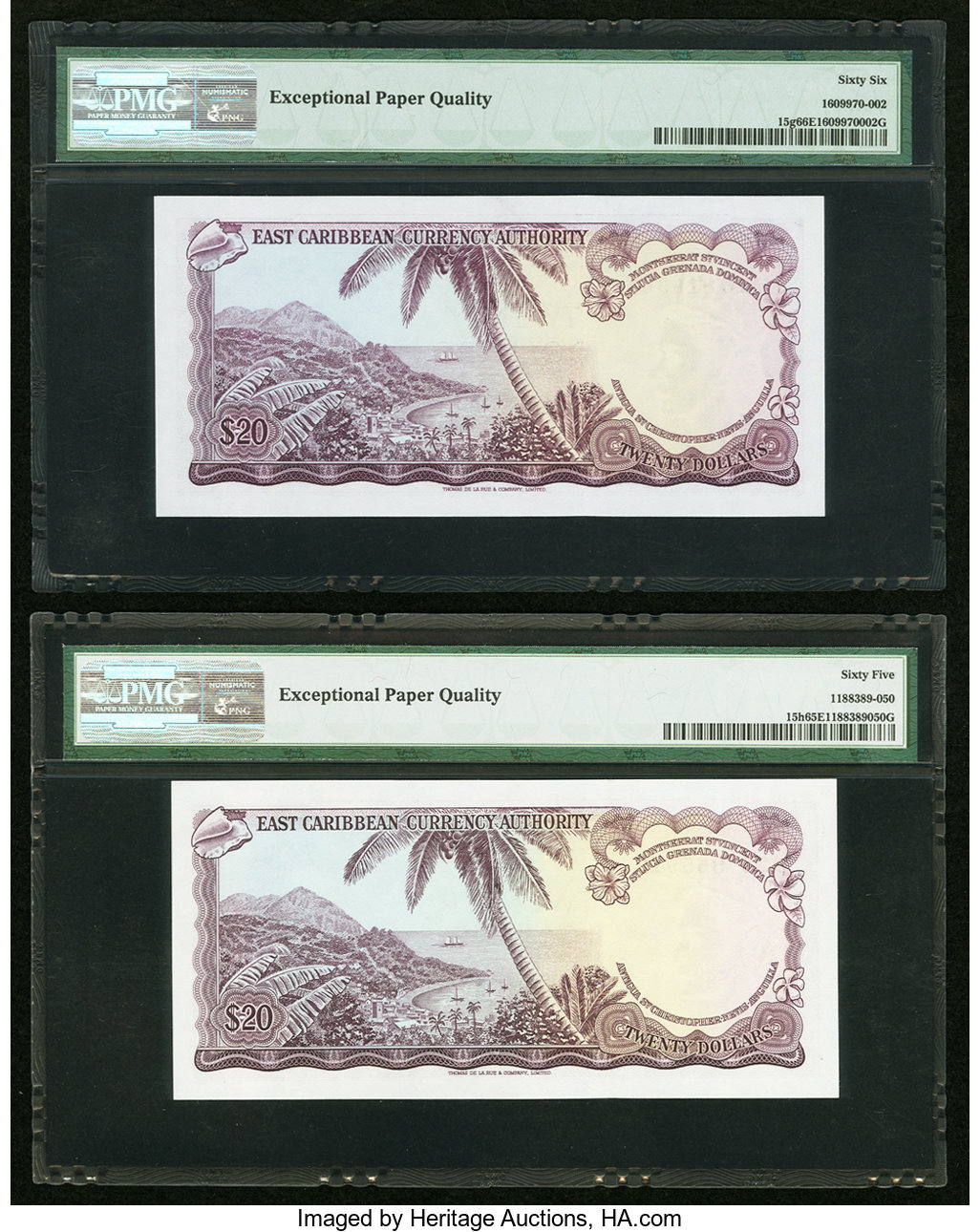 image for: East Caribbean States  20 dollars (B103b7s1)