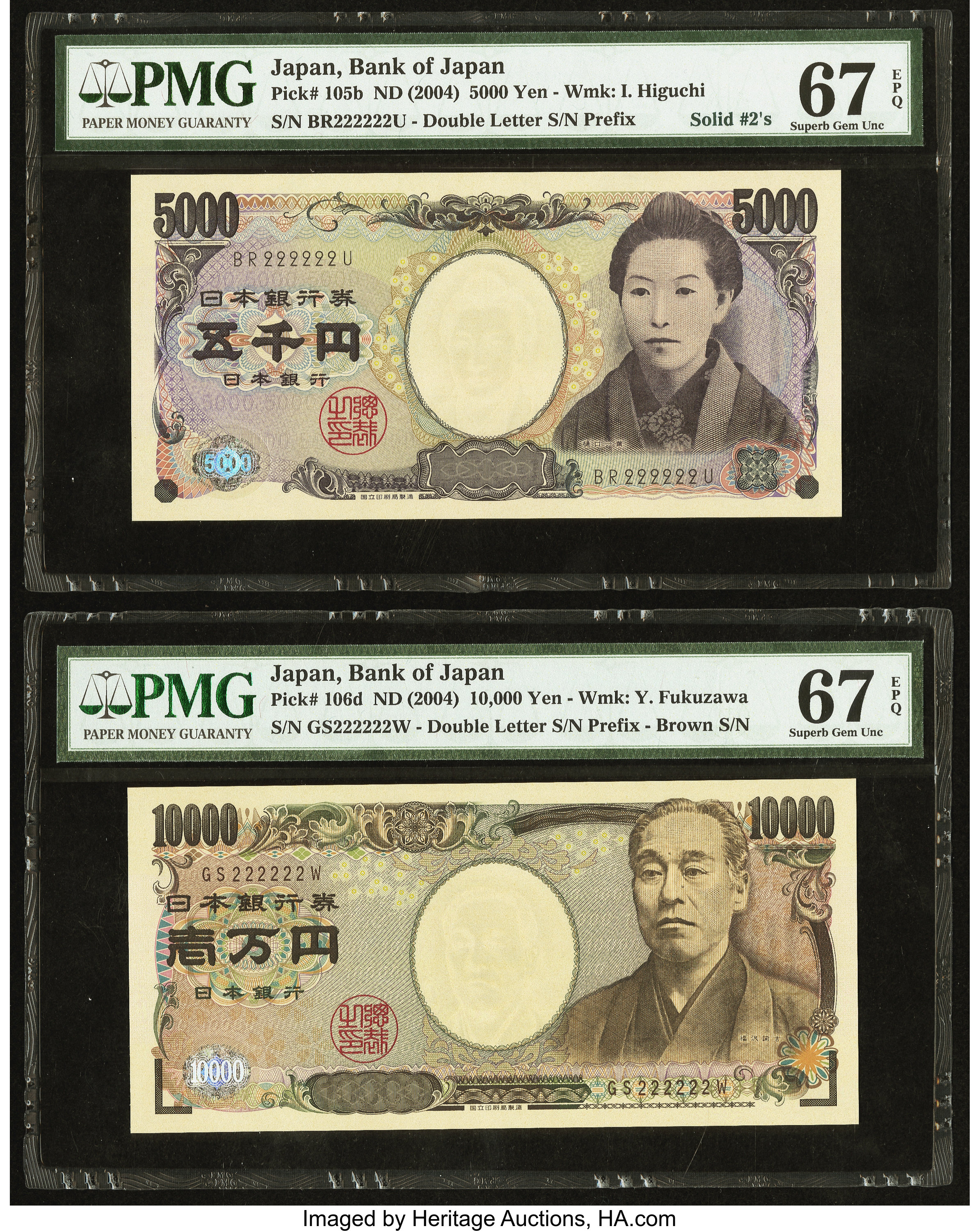 image for: Japan  5,000 yen (B366b)