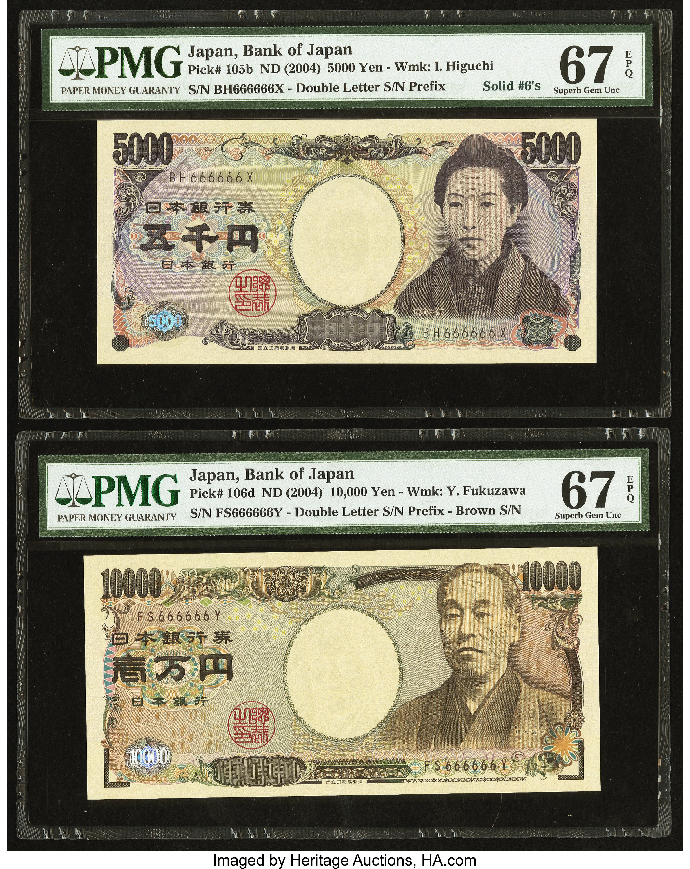 image for: Japan  5,000 yen (B366b)