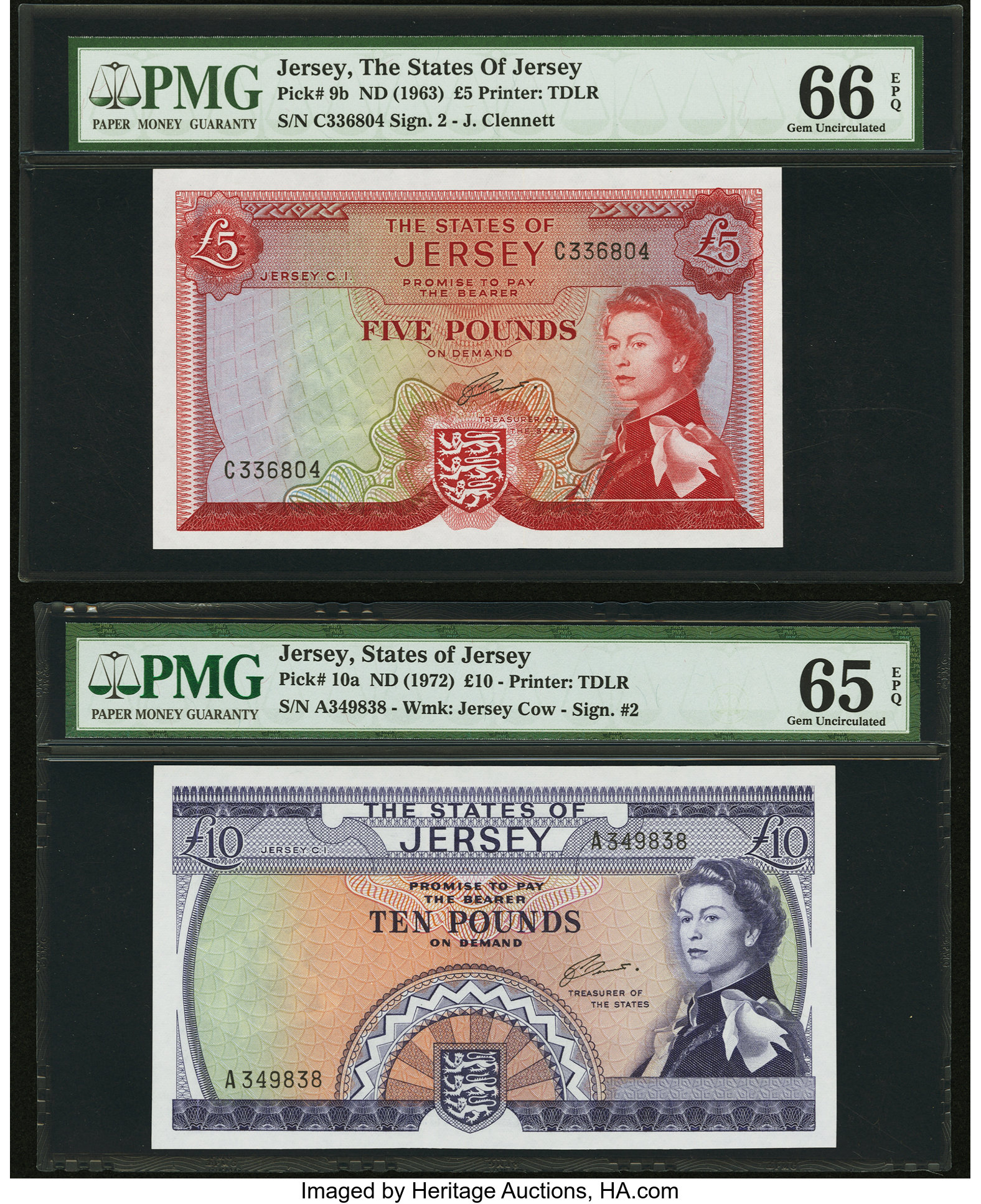 image for: Jersey  5 pounds (B109b)