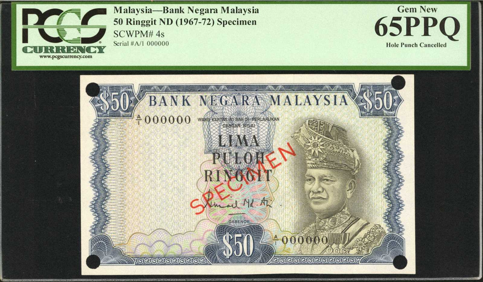 image for: Malaysia  50 ringgit (B104as2)