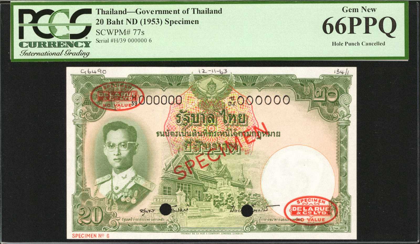image for: Thailand  20 ??? (baht) (B148c)