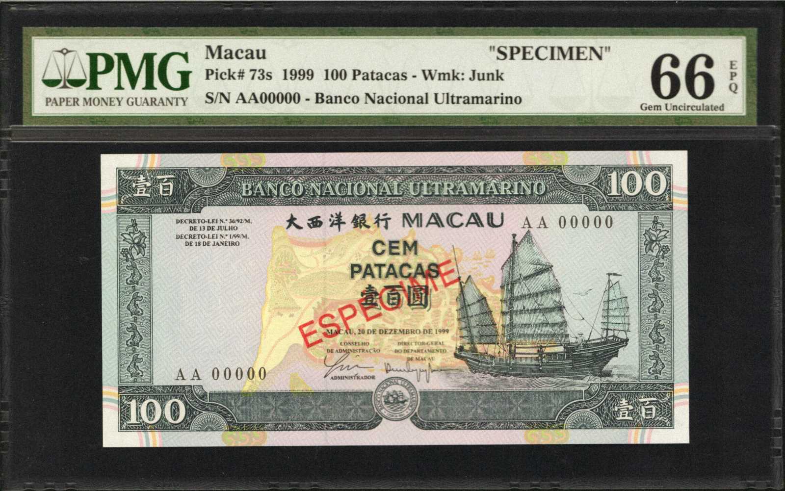 image for: Macau  50 patacas (B063bs)