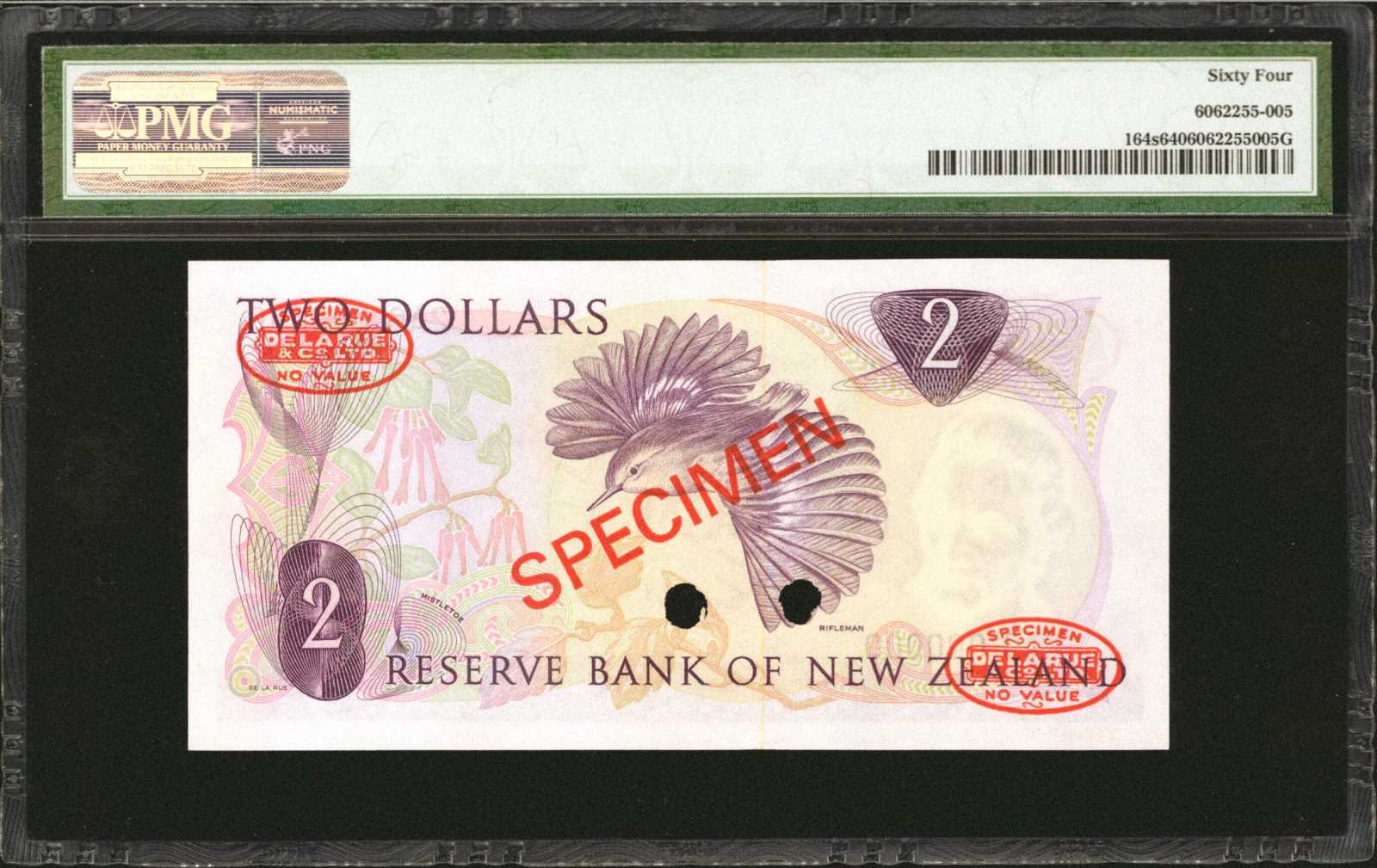 image for: New Zealand  2 dollars (B111dz)