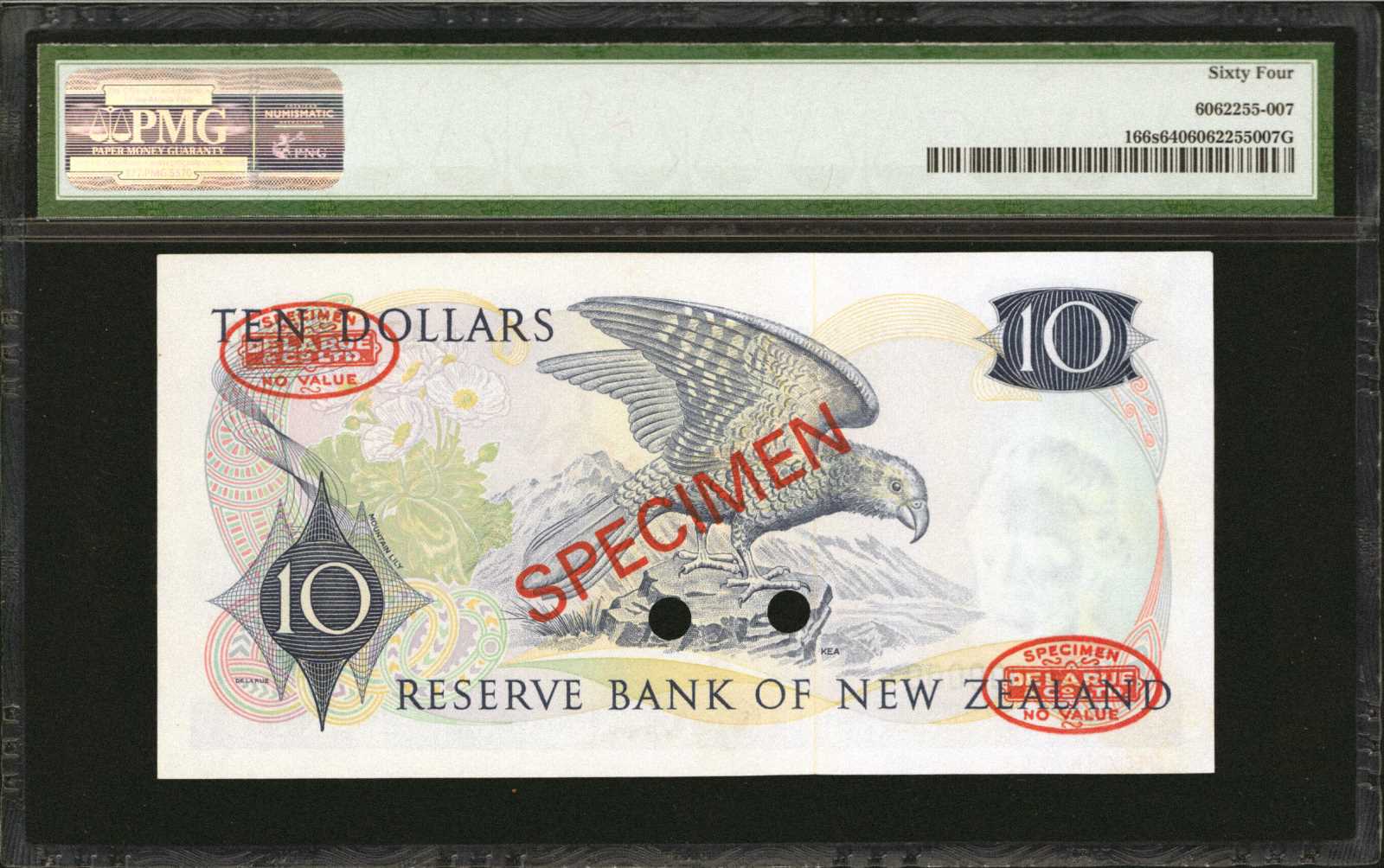 image for: New Zealand  10 dollars (B113ds)