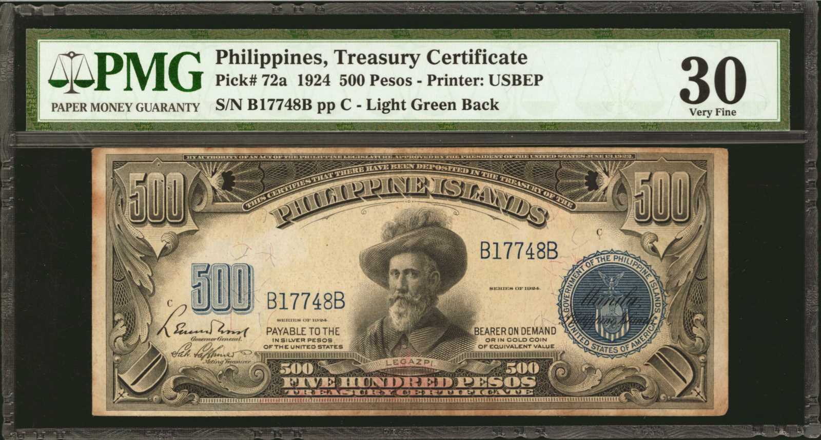 image for: Philippines  500 pesos (B529a)