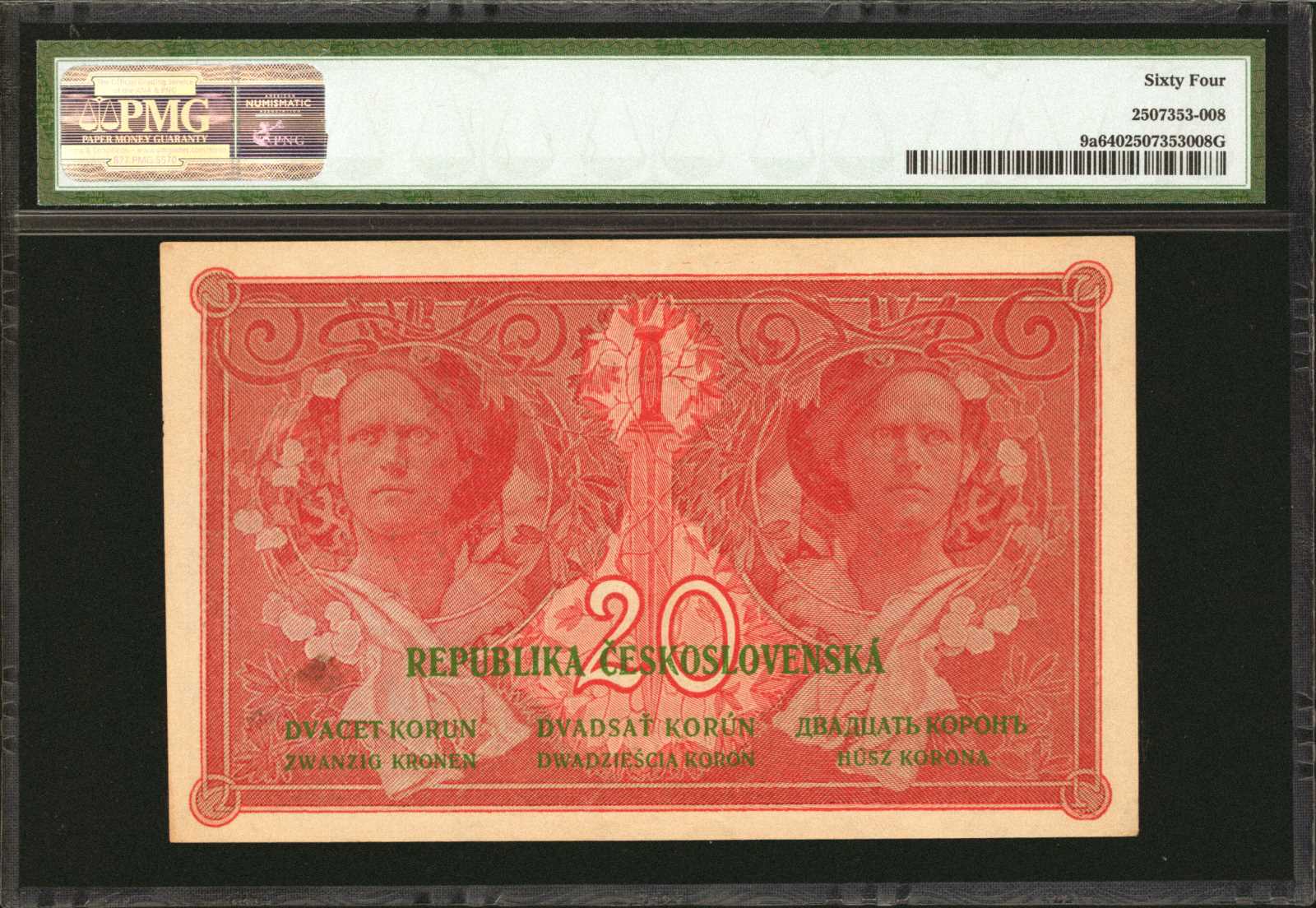 image for: Czechoslovakia  1,000 korun (B114b)