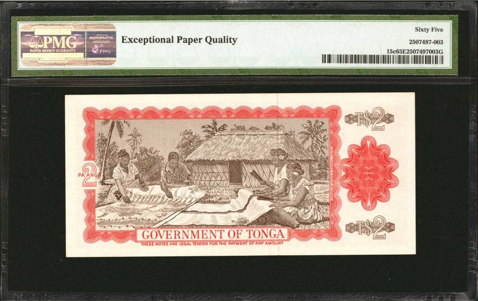 image for: Tonga  10 pa?anga(B117s3)