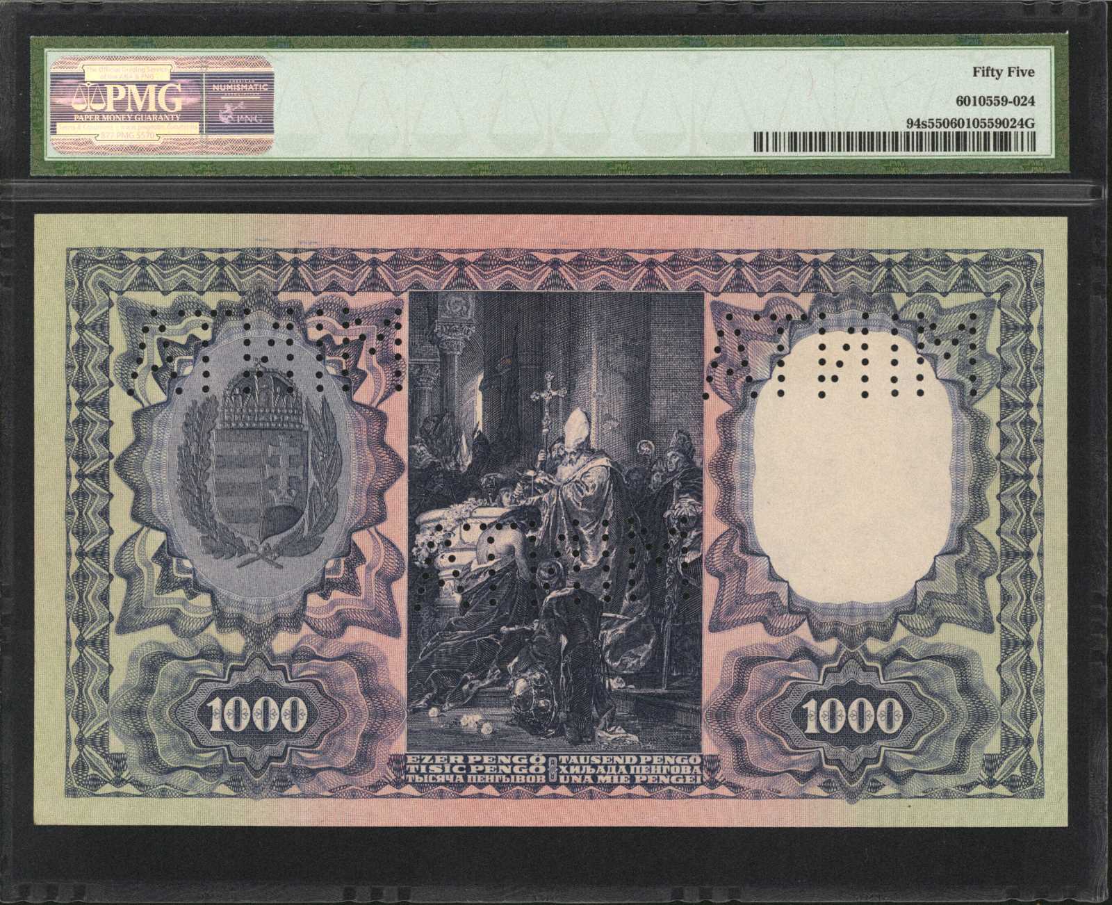 image for: Hungary  1,000 peng?(B511as2)
