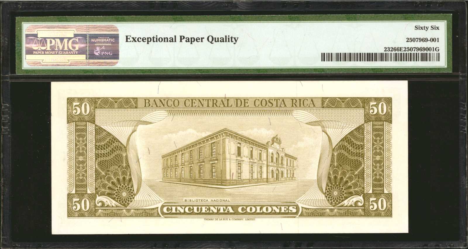 image for: Costa Rica  50 colones(B515d)