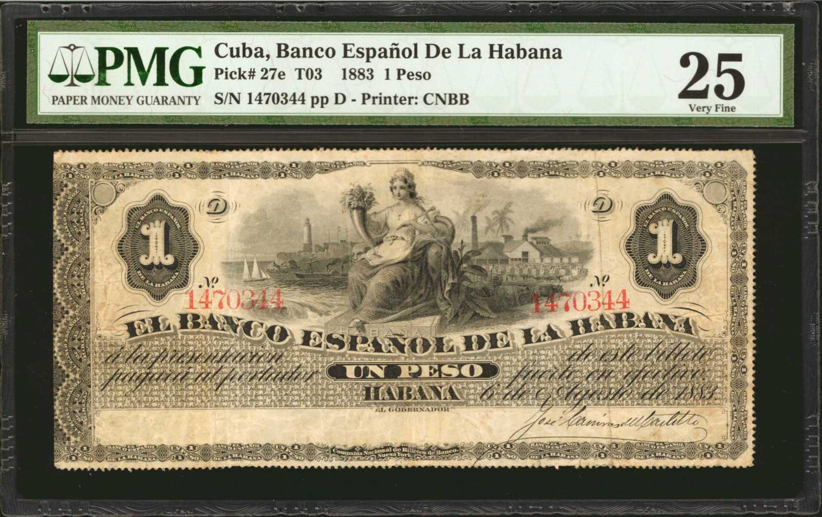 image for: Cuba  1 peso fuerte(B126ep)