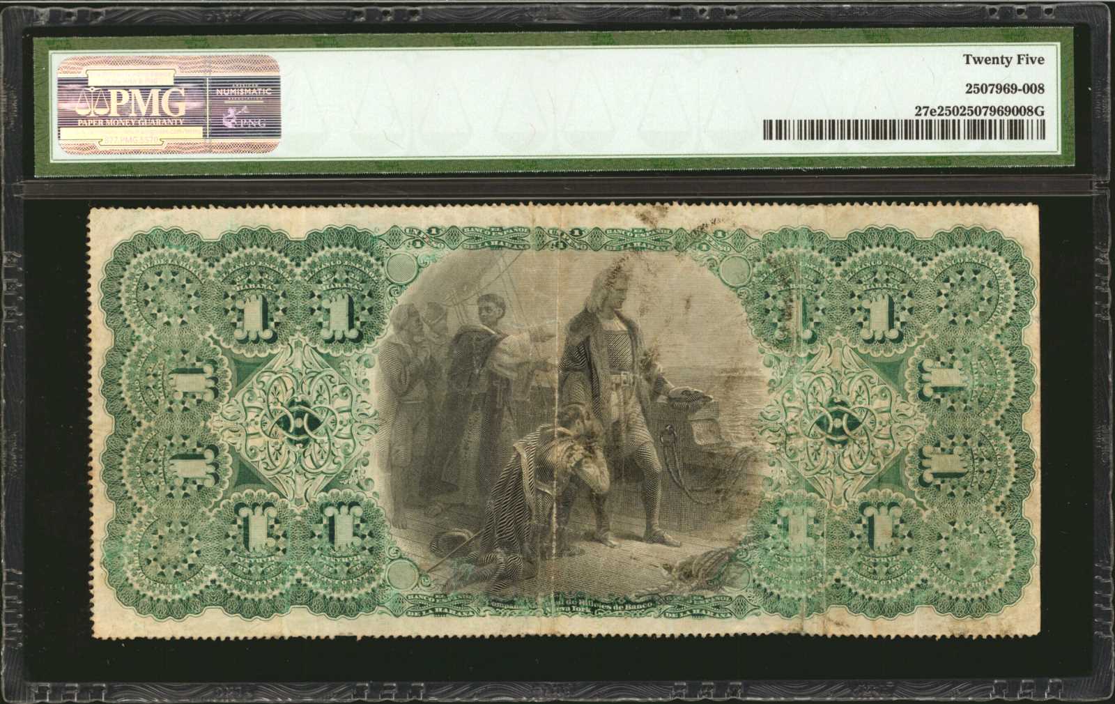 image for: Cuba  1 peso fuerte(B126c)
