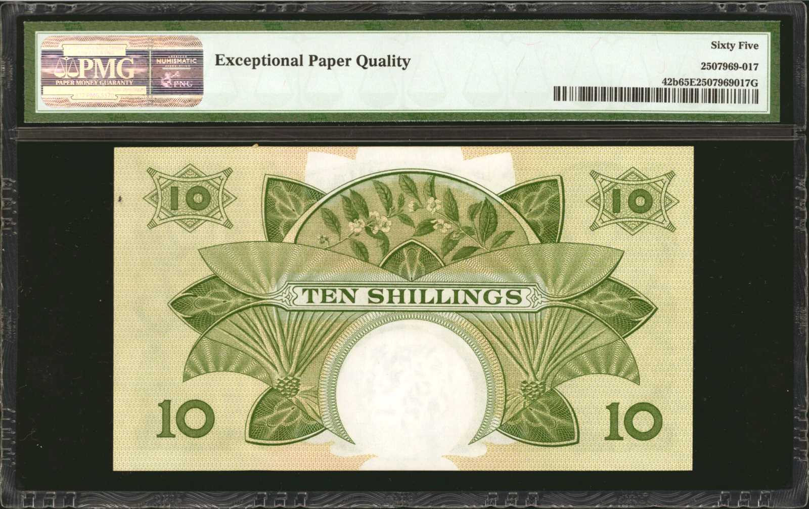 image for: East Africa  10 shillings(B228c)