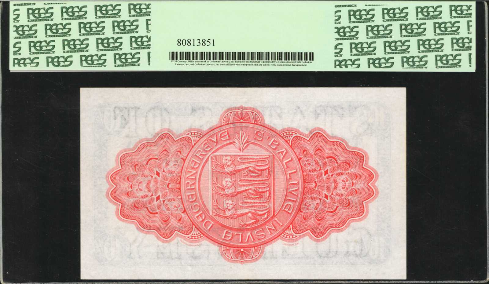image for: Guernsey  10 shillings (B125d)