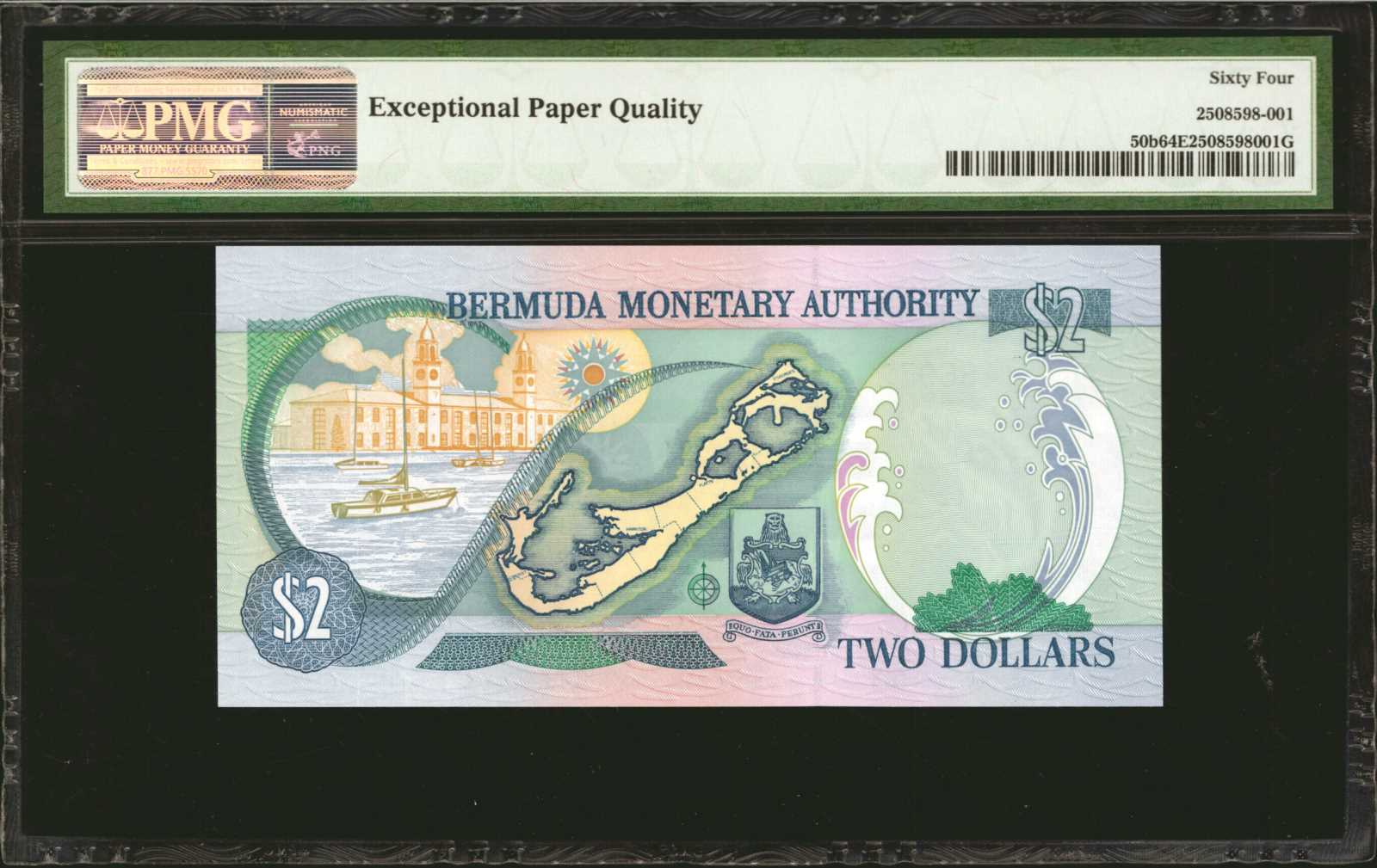 image for: Bermuda  2 dollars (B222z)