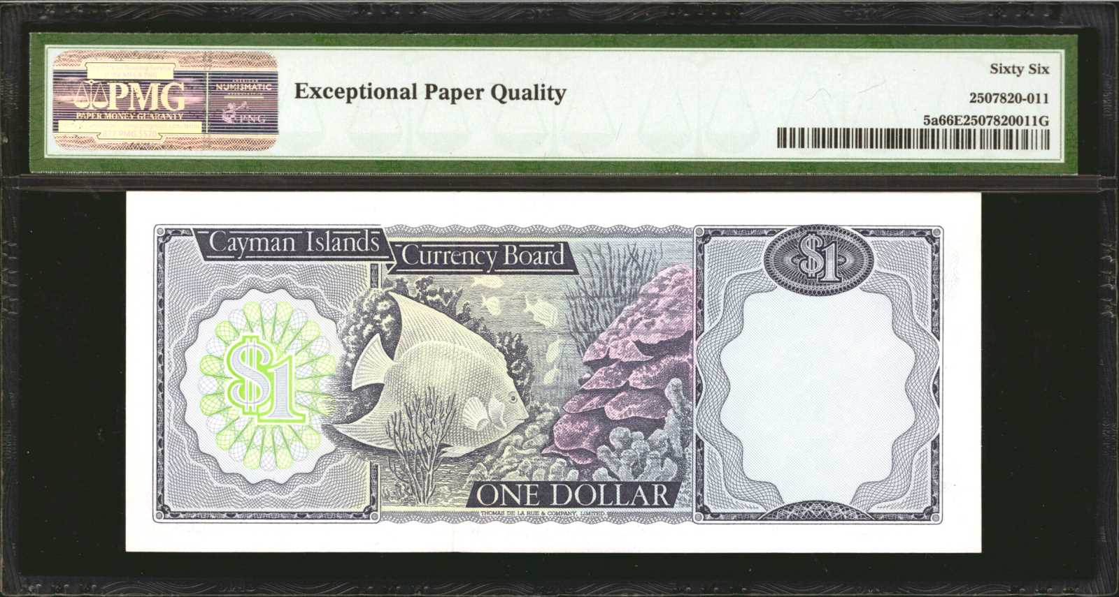 image for: Cayman Islands  1 dollar (B105bz)