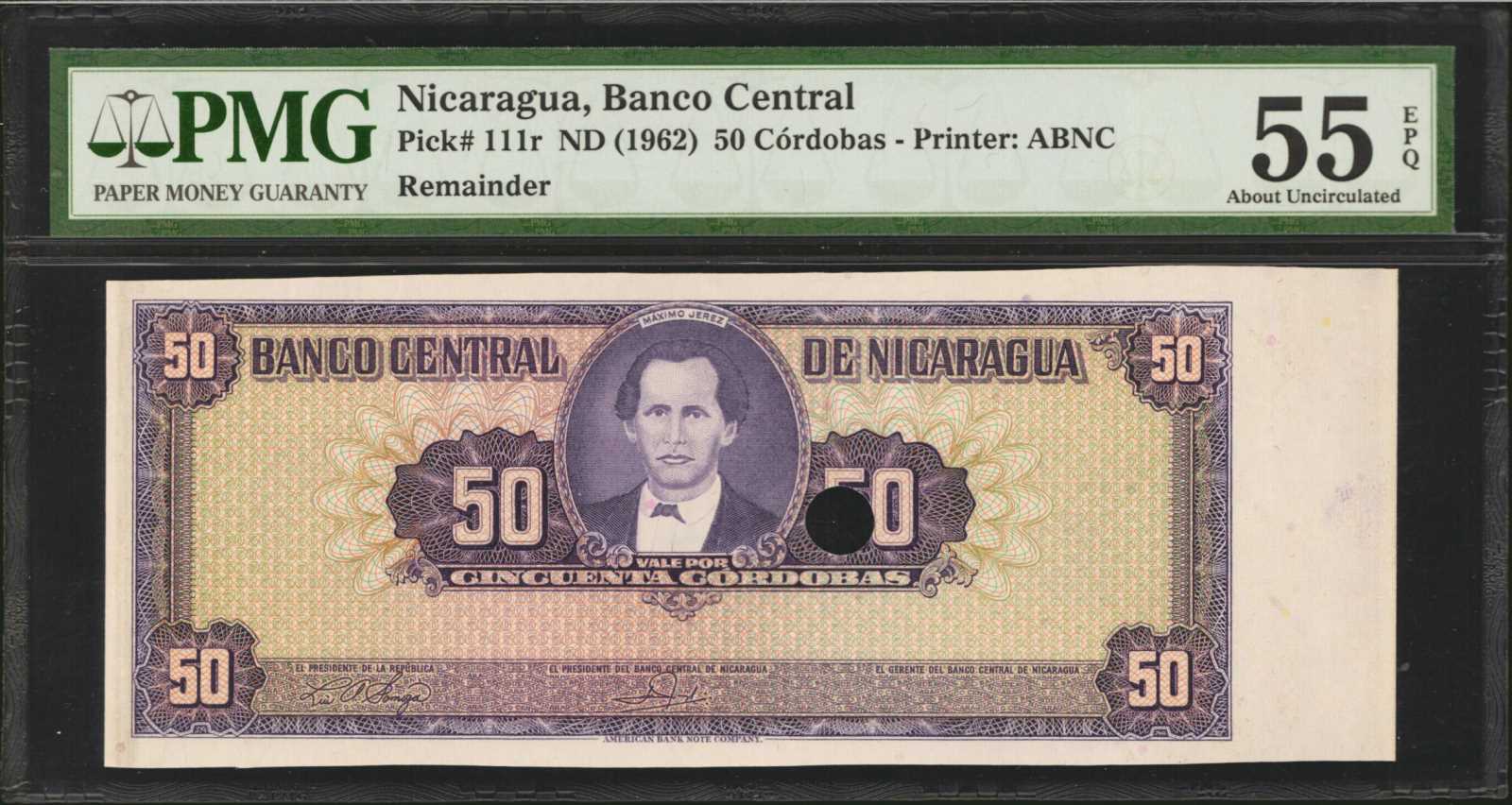 image for: Nicaragua  50 c?rdobas(B405a)