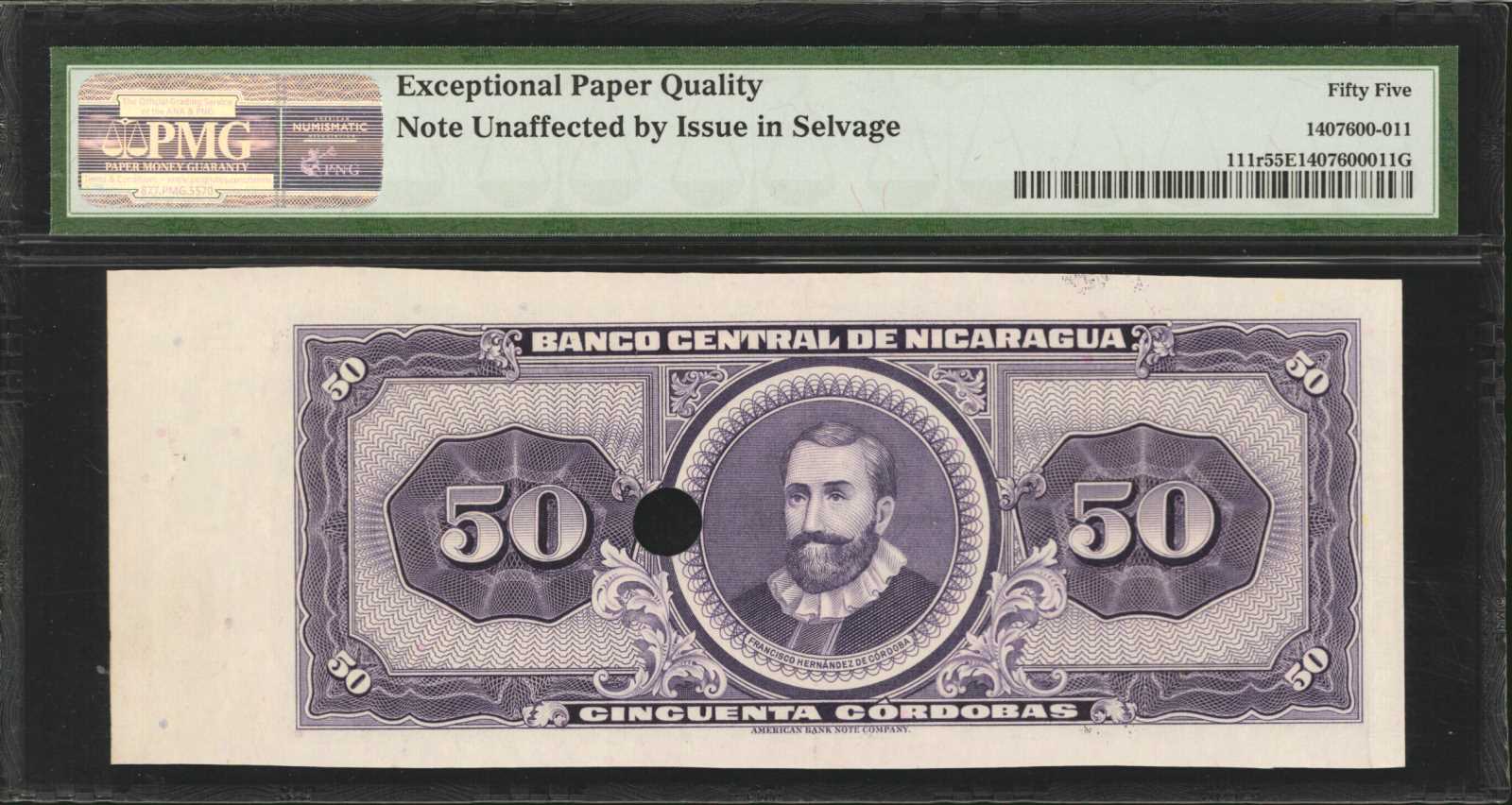 image for: Nicaragua  50 c?rdobas(B405a)