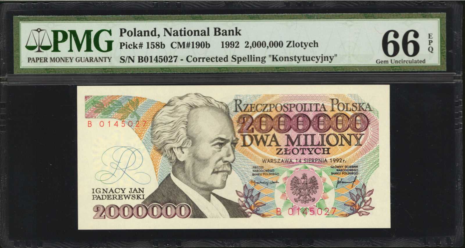 image for: Poland  2,000,000 z?otych (B853a)