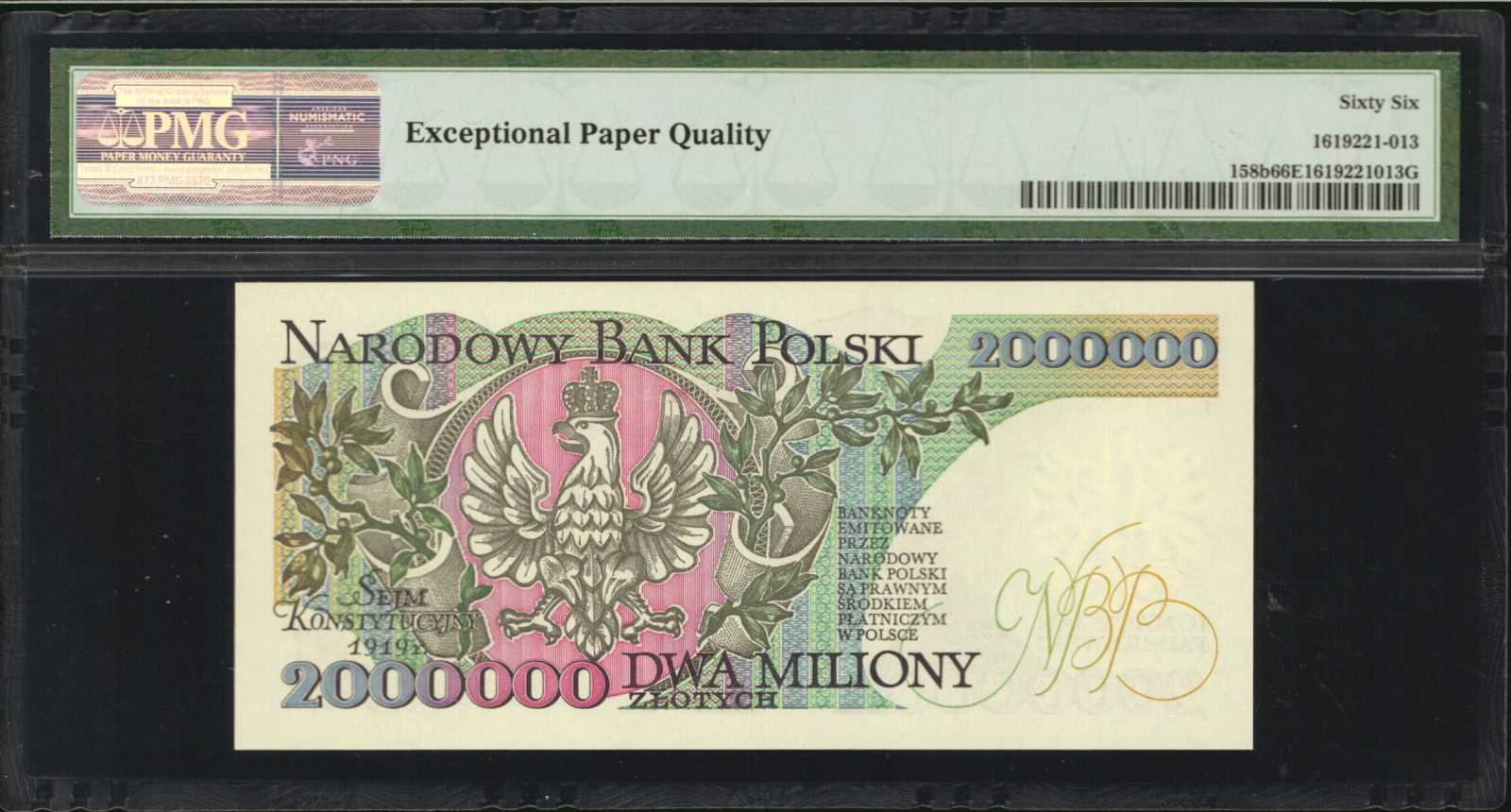 image for: Poland  2,000,000 z?otych (B853as)