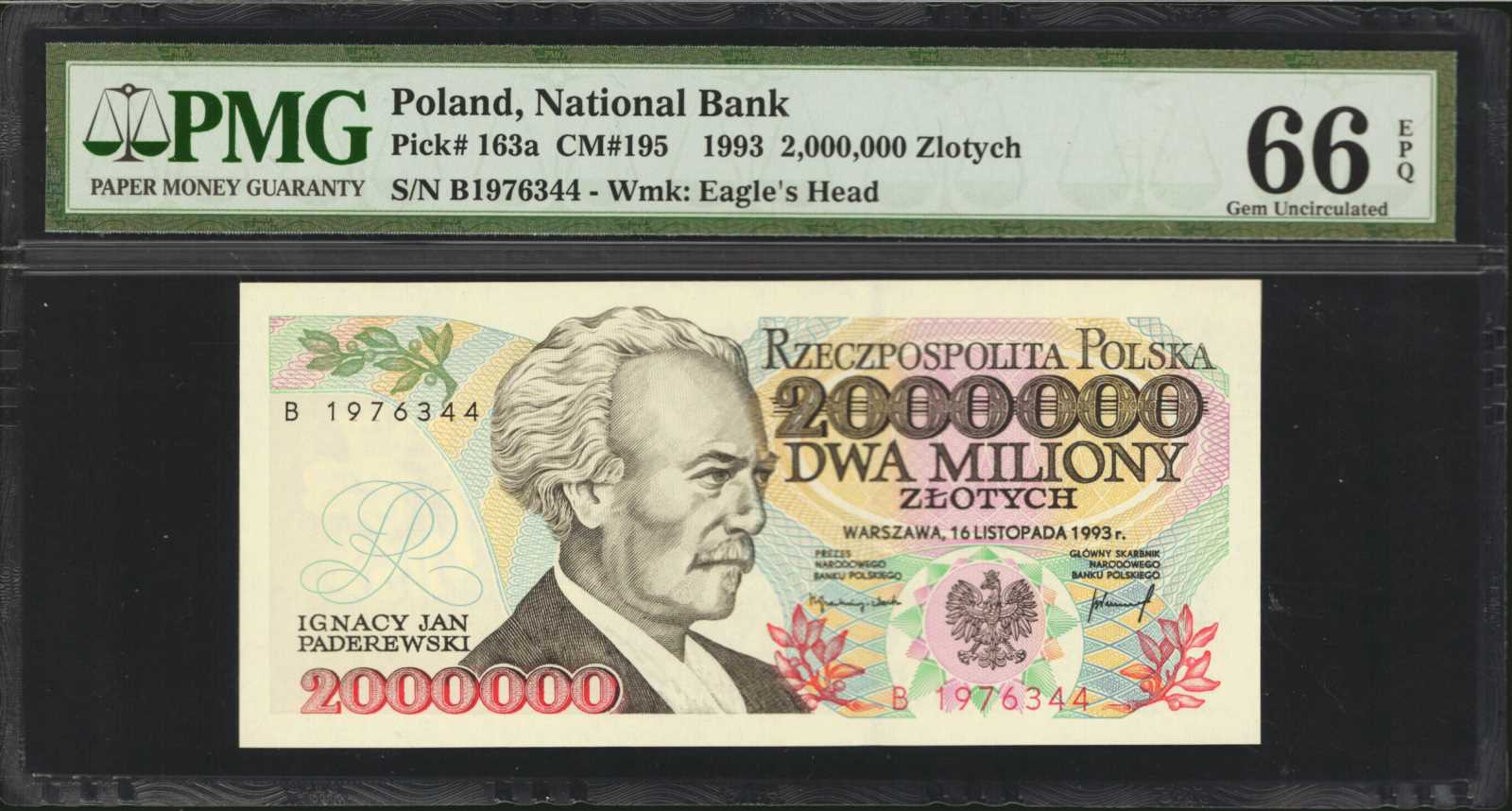 image for: Poland  2,000,000 z?otych (B848as)