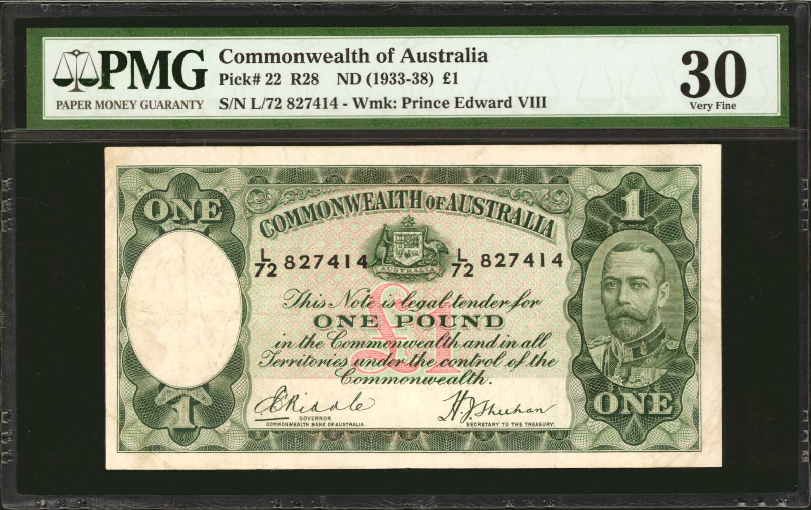 image for: Australia  1 pound(B126as)
