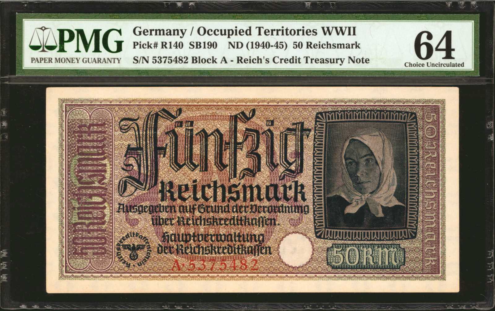 image for: Germany  10 reichsmark (B318b1)