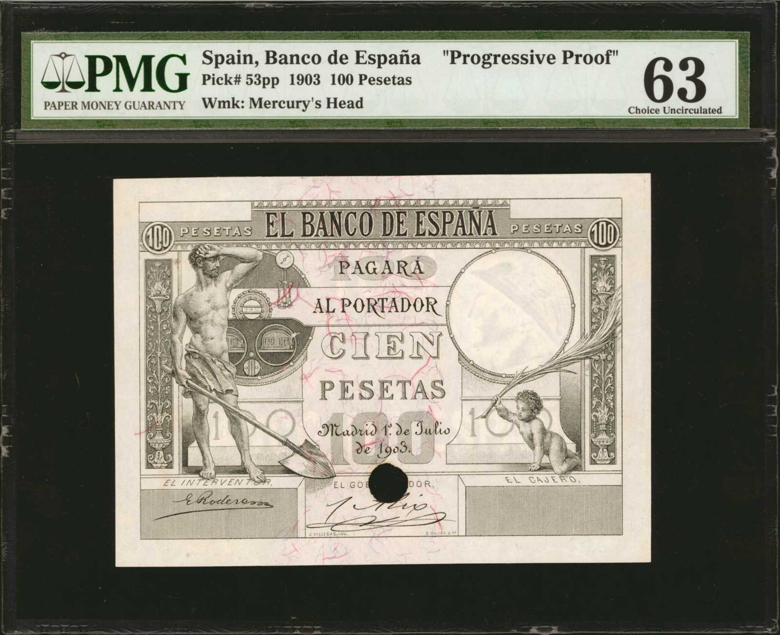image for: Spain  100 pesetas(B493b)