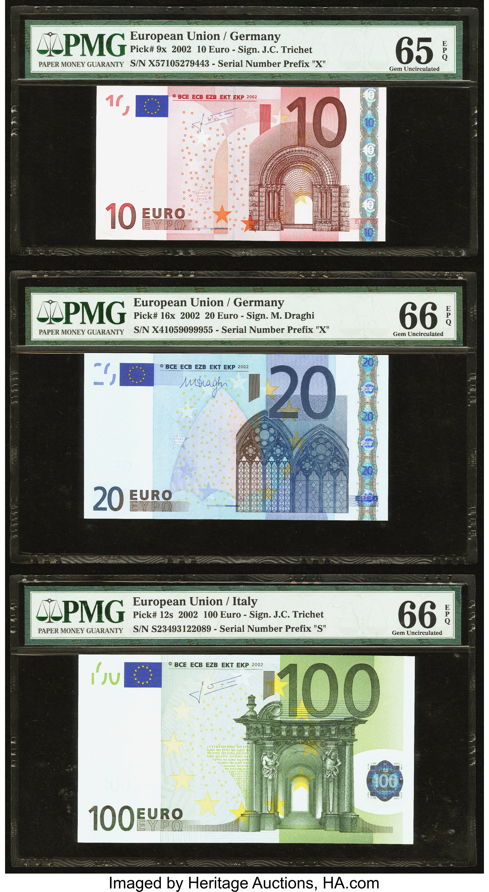 image for: European Monetary Union  100 euro (B105l2)