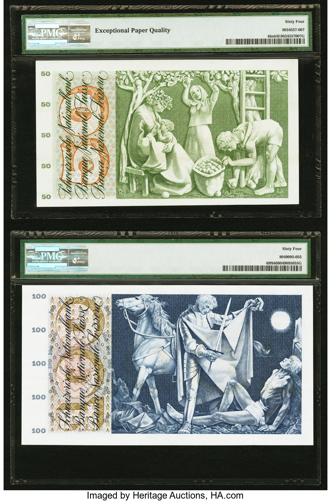 image for: Switzerland  100 francs (B334l)