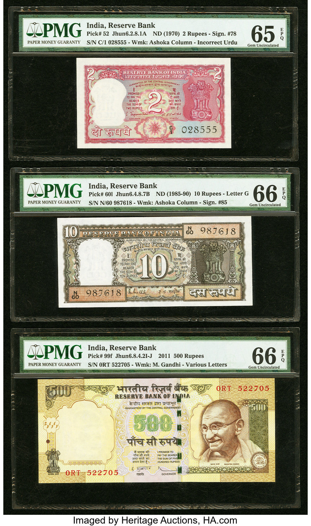 image for: India  500 rupees (B284h)
