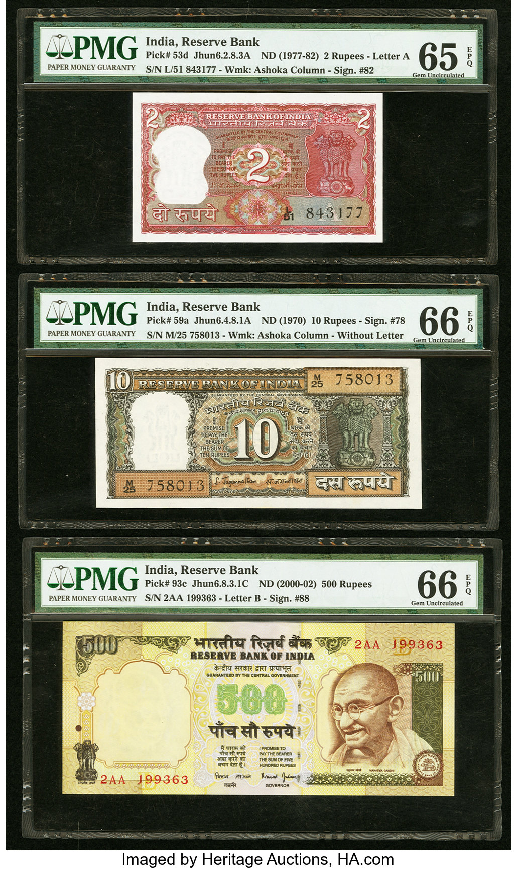 image for: India  500 rupees (B277a1)