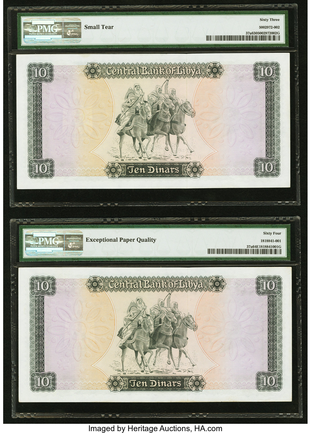 image for: Libya  10 dinars (B505b)