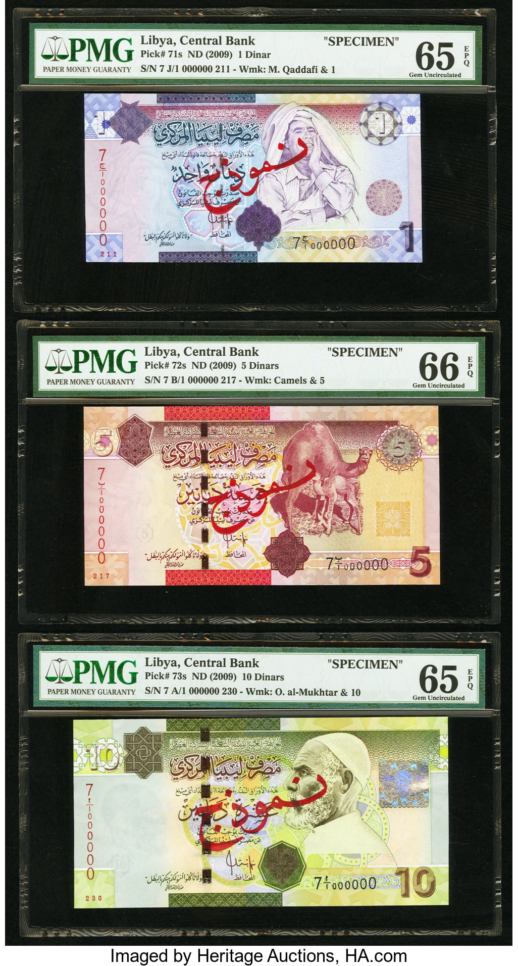 image for: Libya  1 dinar (B535a)