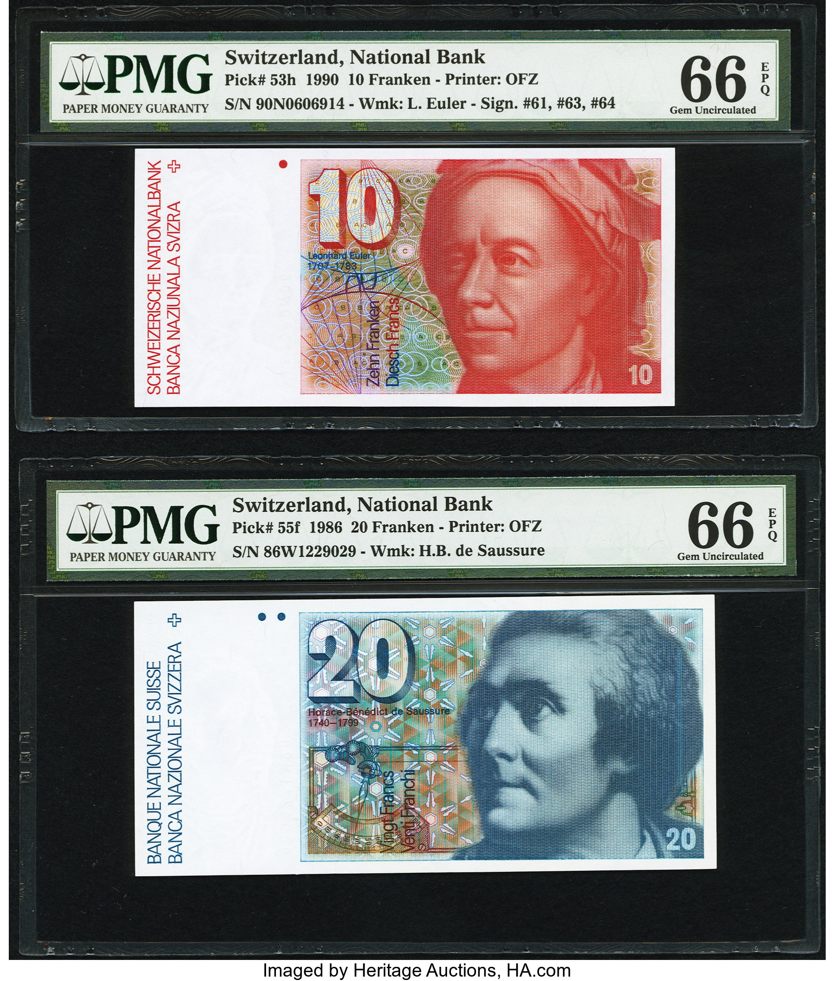 image for: Switzerland  10 francs (B337h)