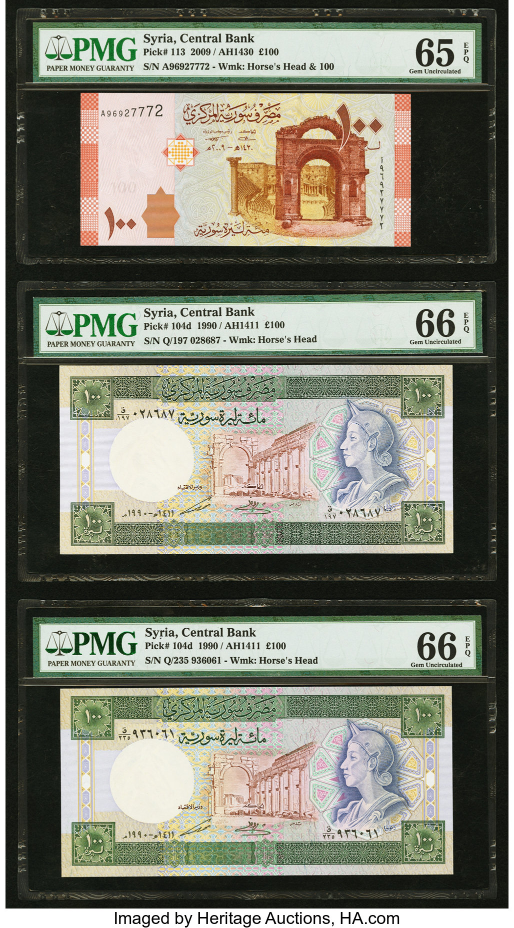 image for: Syria  500 Syrian pounds (B611bs)