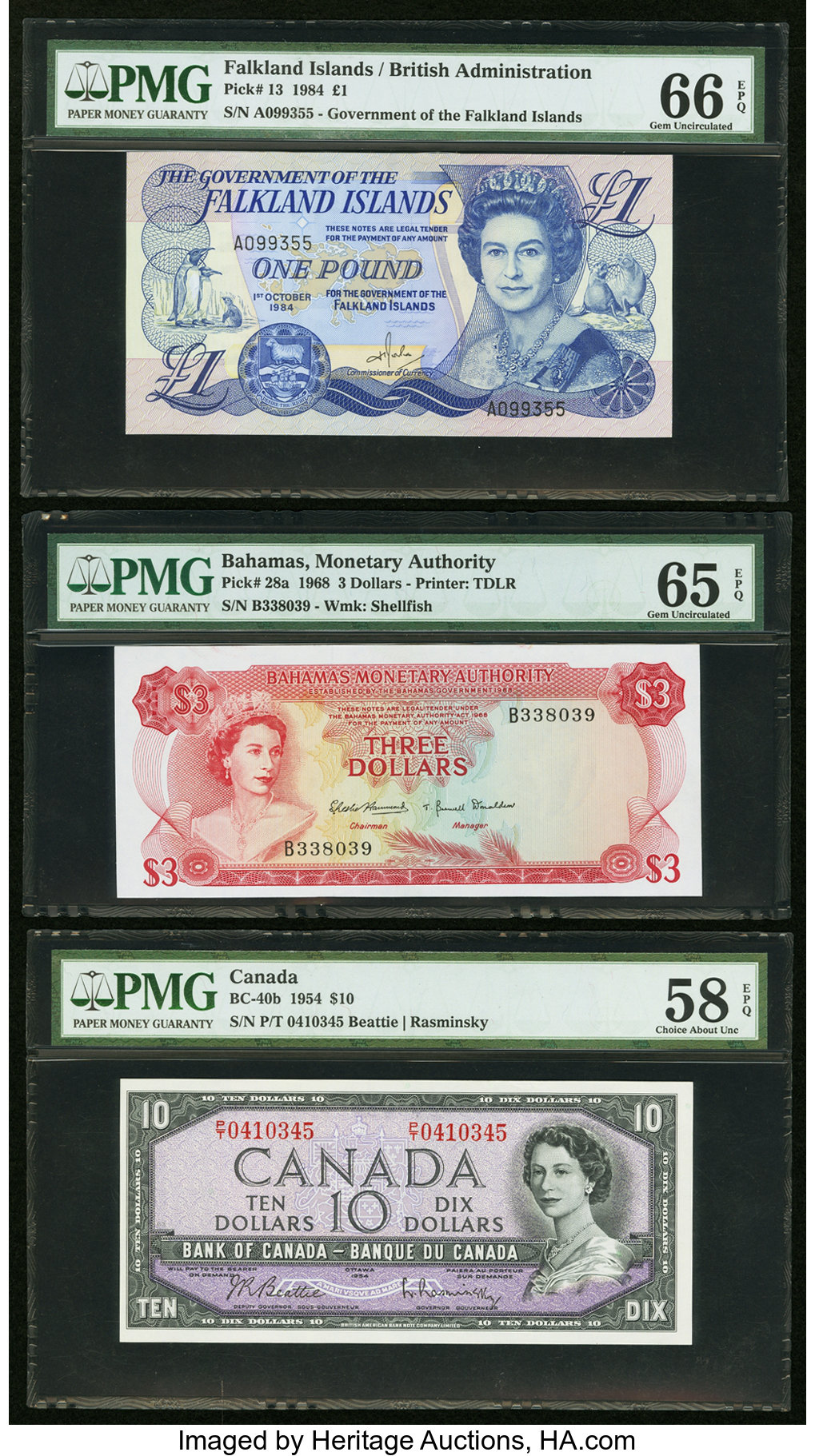 image for: Falkland Islands  1 pound (B218a)