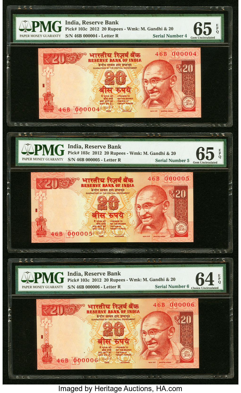 image for: India  20 rupees (B293bs)