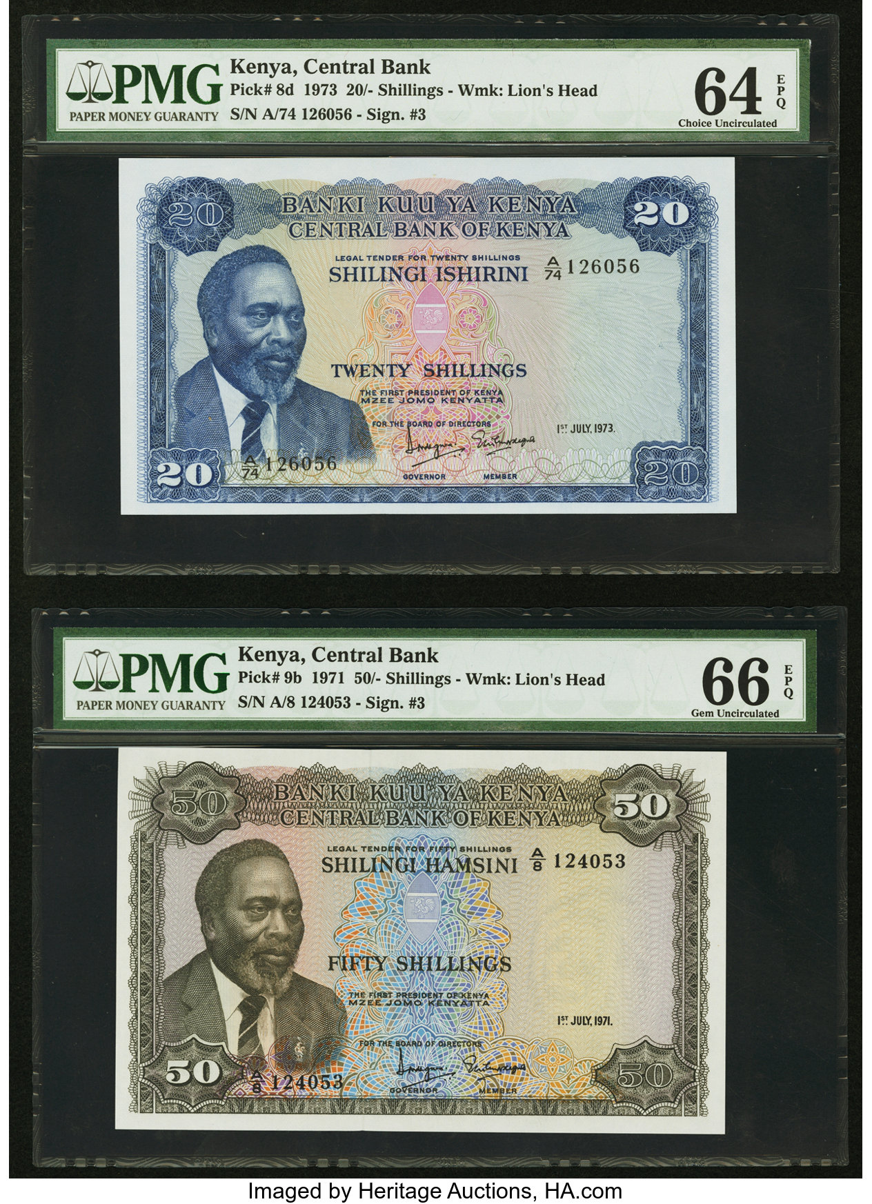 image for: Kenya  20 shillings (B108as)