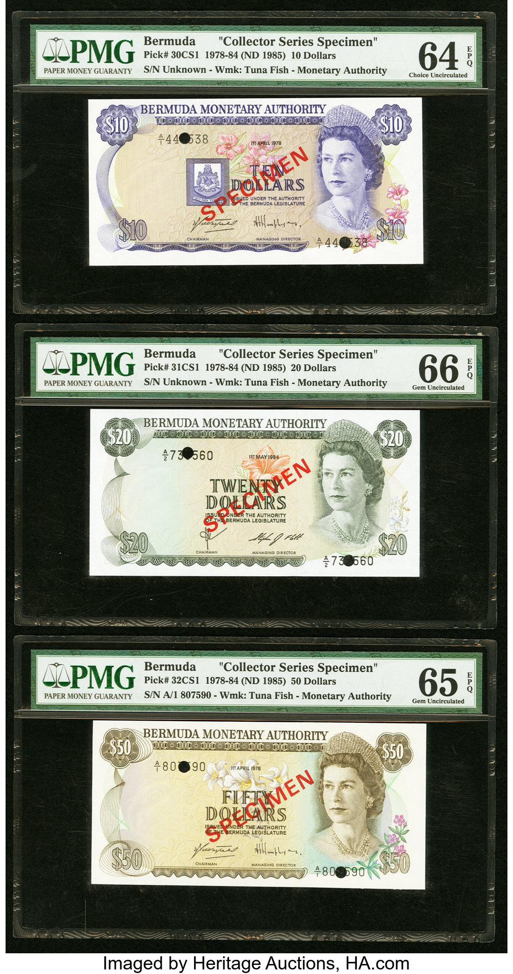 image for: Bermuda  10 dollars (B203z)
