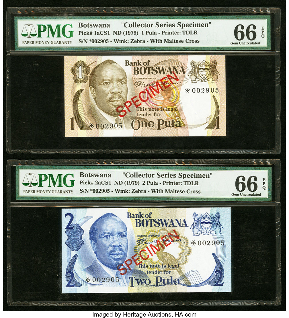 image for: Botswana  10 pula (B104b)